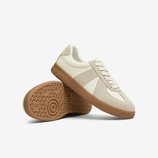 Los mejores 25 zapatos de entrenamiento físico del centro comercial de primavera de primavera zapatos casuales de deportes para mujeres bg738am5 beige/gris 39