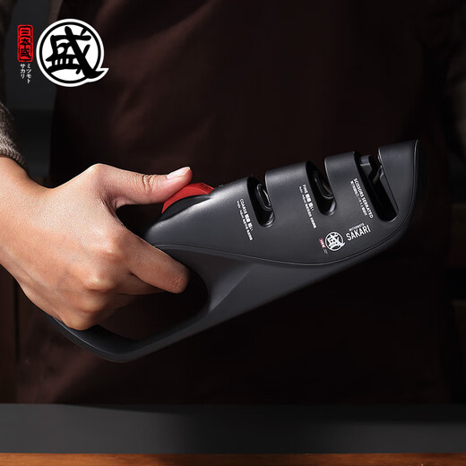 Sanbonsheng imported knife sharpener from Japan, household high-precision kitchen knife sharpening, quick sharpening tool, scissors grinding, adjustable grinding stone, multi-speed knife sharpener, adjustable angle