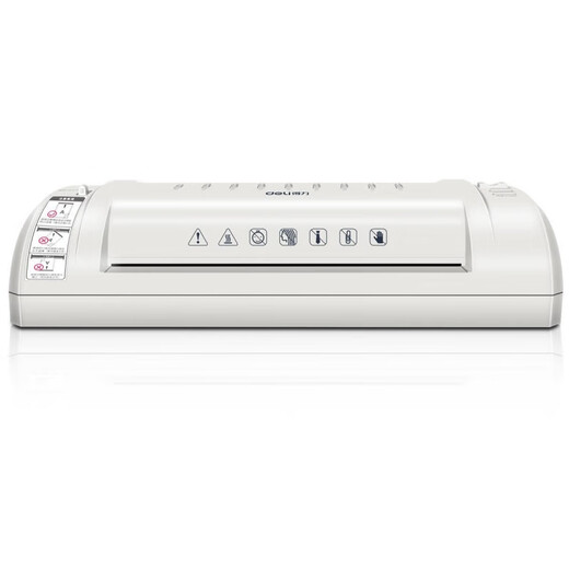 Deli3894 Máquina de sellado de plástico Photo A3A4 Máquina de plastificación de papel de plastificación y máquina de recubrimiento de películas domésticas Máquina de pegamento comercial A4 Máquina de sellado de plástico envía 100 piezas de película A4 + relleno + corte