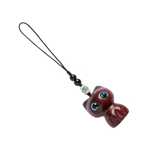 Beiyipin téléphone mobile lonyard accessoires pendents mignons chance et chat ringous chat santalou