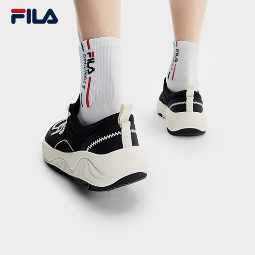 FILA Official Men's Shoes COOKIES Retro Canvas Shoes 2025 Cookie Shoes Fashion Casual Shoes