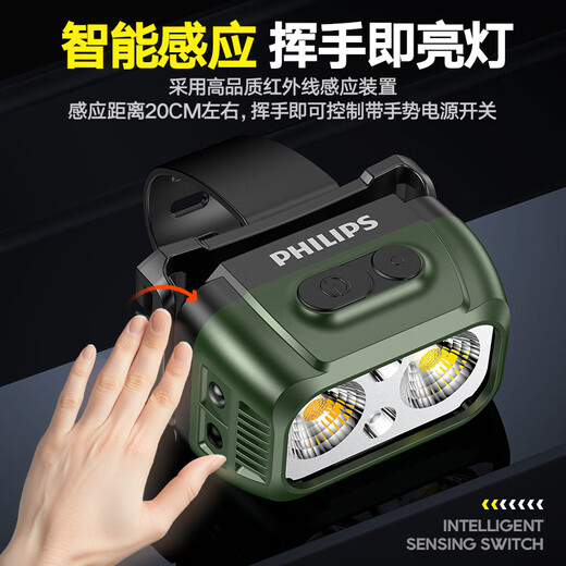 Philips (Philips) Bicycle Light phares nocturne rouler la montagne de vélo de circulation de la lampe de poche forte accessoires