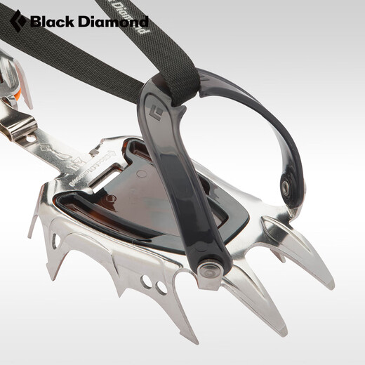 Black Diamond Tanabata Valentine's Day black diamond bd horizontal tooth tied crampons outdoor professional climbing ice climbing crampons a pair 400041 suitable for sizes 36-46, weighing about 860g