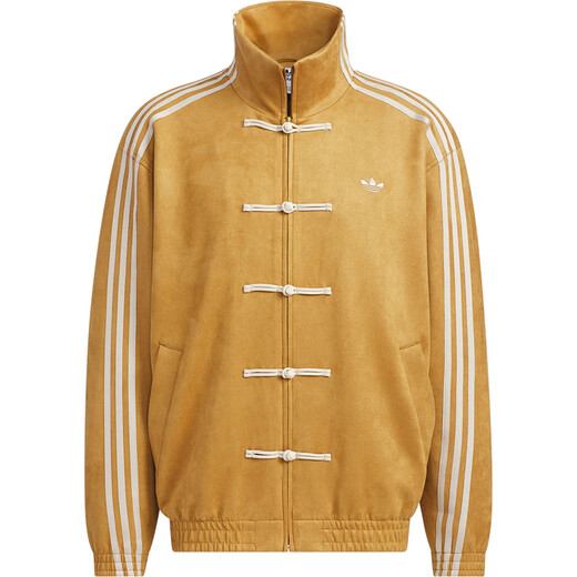 阿迪达斯 （adidas）/三叶草蛇年限定男女款新中式外套JZ9926 JZ9926 蛇年限定/青铜色 3XL 190/120A