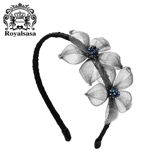 Royal sasa royal salsa elegant hand-woven copper wire flower headband niche fairy hairpin press hair