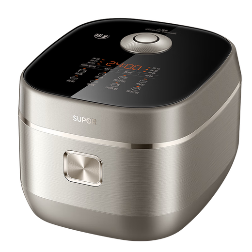 SUPOR Haushaltsreiskocher 4L Ferninfrarot durchdringende IH-Heizung Hochleistungs-Brennholz Reiskochen Brei Intelligente Reservierung Multifunktions-SF40HC0900 Smart-Touchscreen 4L