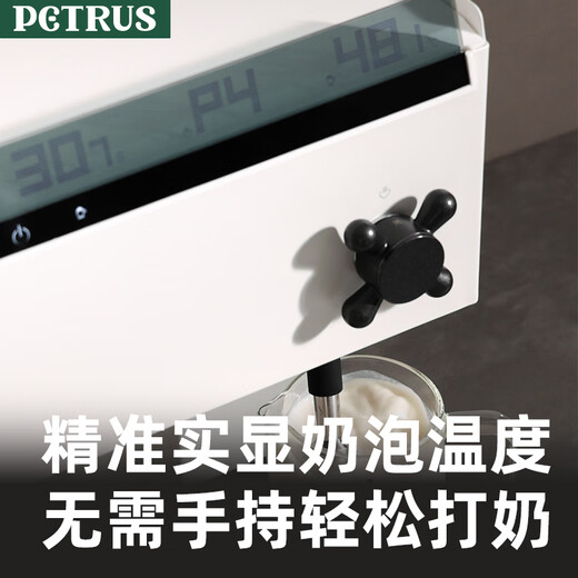 Petrus [National Subvention] Kaffeemaschine Italienisch konzentriert sich vollständig halbauto kommerziell Dampfmilch Schaum Direkter PE3888pro