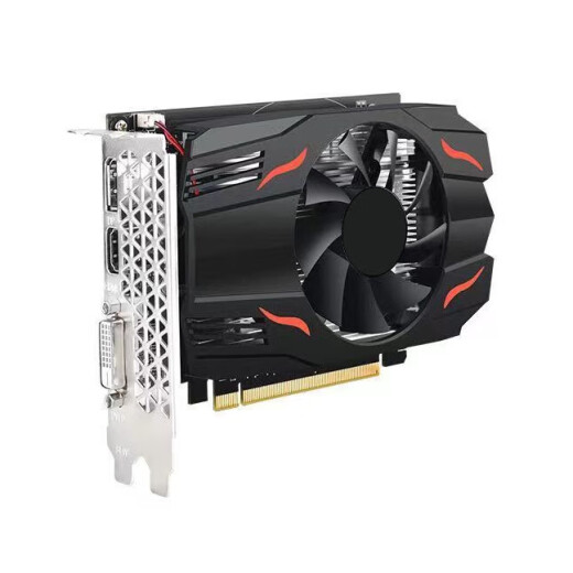 显卡盒装GTX1650Ti 750Ti 1050显卡办公电竞LOL直播剪辑CF吃鸡AI RX550 4G腾讯全家桶 支持4K