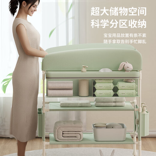 ULOP (ULOP) Mesa de pañales alemanas Tabla de cuidado de bebés Baby Bath Table Operación de operación multifunción Table de masaje plegable de masaje para bebés Cambio de pañales
