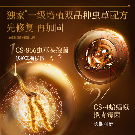 Vite Jianling Cordyceps Cordyceps Capsule 1 capsule is equal to 20 Cordyceps 60 capsules/bottle*6+10 capsules*3