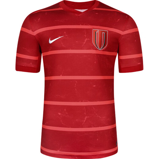 耐克（Nike）天朗足球耐克25赛季中超成都蓉城主场球衣短袖足球服HM6166-687 红色#HM6166-687 光板球衣 L