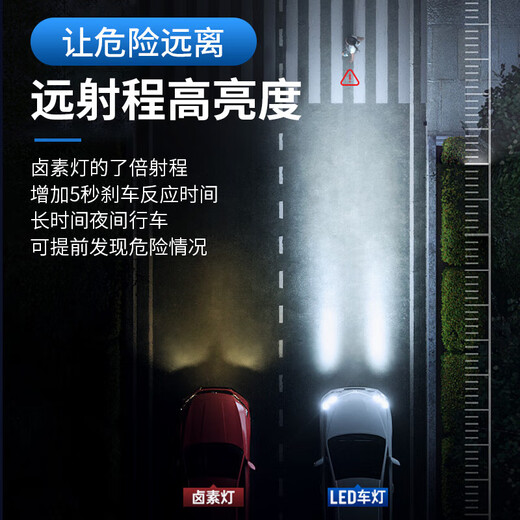 雪莱特（Cnlight）130w现代名图ix3525悦领朗动瑞纳胜达索纳塔远近光专用激光LED灯