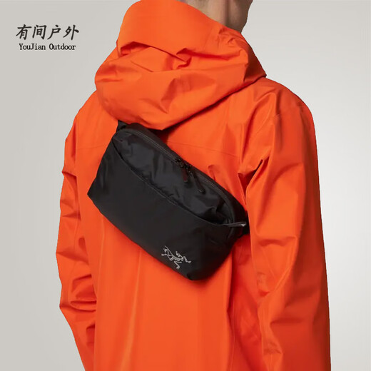 始祖鸟（ARC'TERYX）Arcteryx Heliad 6 多功能防水单肩包斜跨包腰包7973 6169 风暴紫/Storm Glow 约25*17*9cm