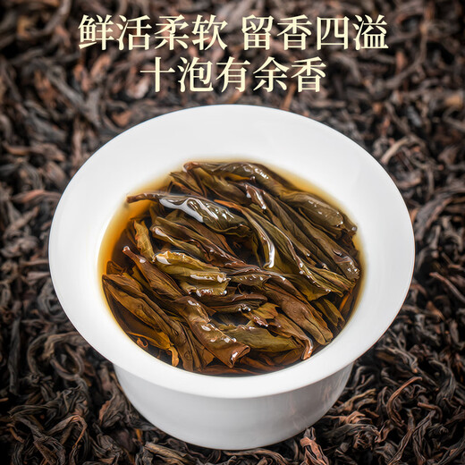 首宴老枞水仙乌龙茶武夷岩茶500g年货节送长辈礼品茶叶自己喝小泡袋
