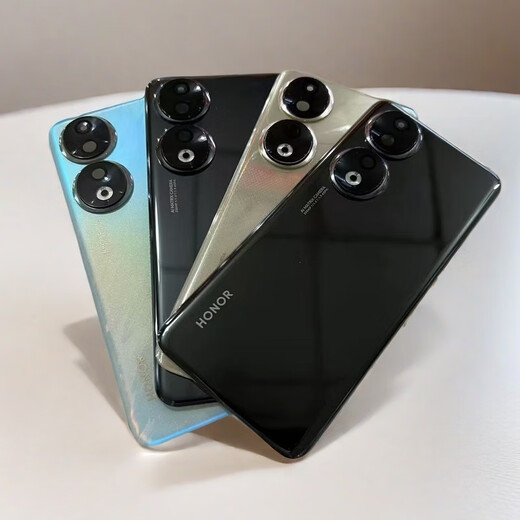 I convient à Honor 90 Pure Couverture arrière d'origine Verre 90pro Couverture de batterie d'origine Disassemblé Mobile Téléphone Mobile Écran arrière Mu Honor 90 Bright Black Back Original Back Couvercle avec Miroir