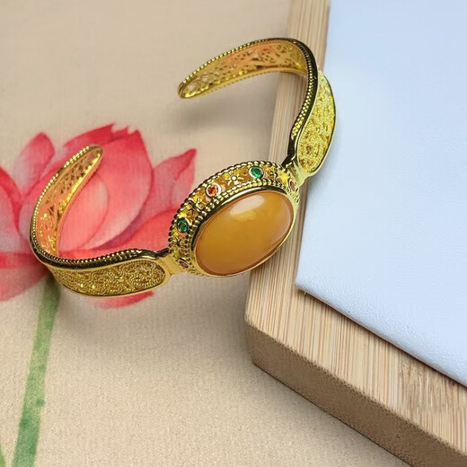 Minol Beeswax Bracelet Loose Stone Specifications15*20 mm