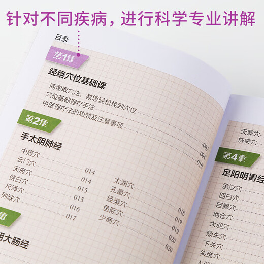 [Echt] Traditionelle chinesische Medizin -Massagebuch, 2 Bände, Illustration von Meridian -Akupunkt- und Symptomatischen Massage -Enzyklopädie -Farbbildversion, Lernen Sie Massagebücher und -techniken, Meridian Acupoints Quick Check -Handbuch