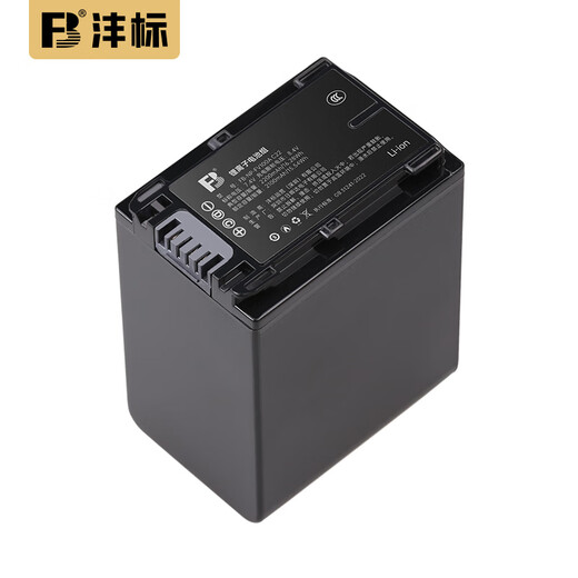 沣标NPFV100A FH60 FH100 FV70 50 90电池摄像机CX680 VG30 PJ610E CX610E PJ675 CX450 700E AX40 【FV100A 2200mAh】