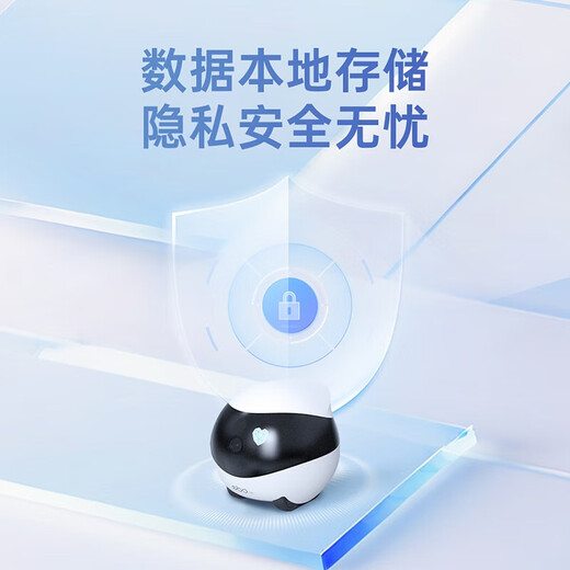 Fuzhi Ebo SE Cámara de vigilancia móvil de la casa completa Control remoto de control remoto de la cámara de gato Pet Camina Ebo Robot [Versión estándar] EBO SE-64GB Memoria