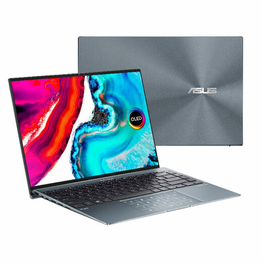 Asus Lingyao X14 Laptop Dünn und Hochleistungs-Geschäftsbüro Student 2K High-Flash-OLED-Bildschirm Ultra-Licht i7-12700H/2,5K OLED mit hoher Flucht 16G Speicher + 512G Solid State [Standardgeschenk + 699 Yuan-Geschenkpaket]