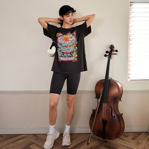 gigt极吉瑜伽裤五分运动短裤女夏薄款跑步训练健身服骑行裤提臀畅动裤