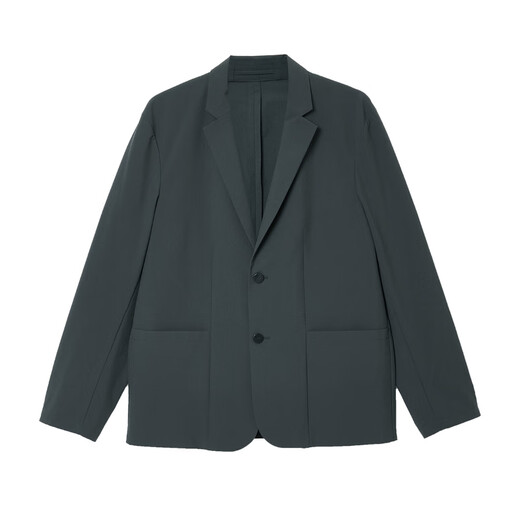 JACK&JONES autumn fashion versatile regular notch lapel two-button placket blazer top men's 225208001 E40 black regular L