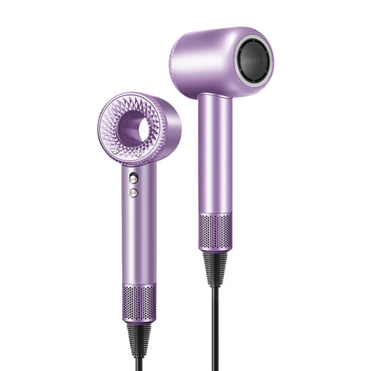 Dyson's same high-speed hair dryer HD15 same model upgraded home negative ion protection hair dryer hair salon quick-drying leafless hair dryer as a gift for male and female friends Mid-Autumn Festival gift Dyson HD15 same model upgraded - Jujue Purple Domestic - high cost performance
