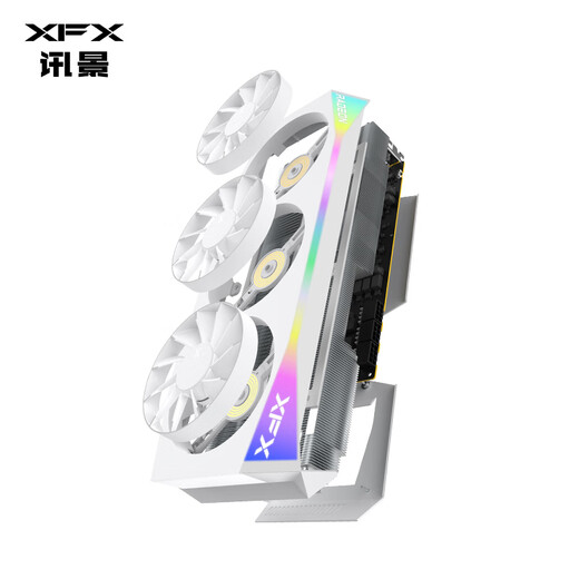 XFX AMD RADEON RX 9070 XT OC Phoenix Nirvana 16GB White New E-Sports Game Design Intelligent Learning Desktop Computer Independent Graphics Card