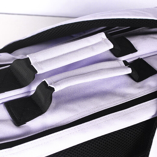 Victor Victor Victor Badminton Bag Men and Women Single Sofle Heart 6 Pack High-Ald Sports Mochila grande Capacidad Doble hombro Profesional Racket Bag BR6219/J/ZZ Dujuan Zi Zi