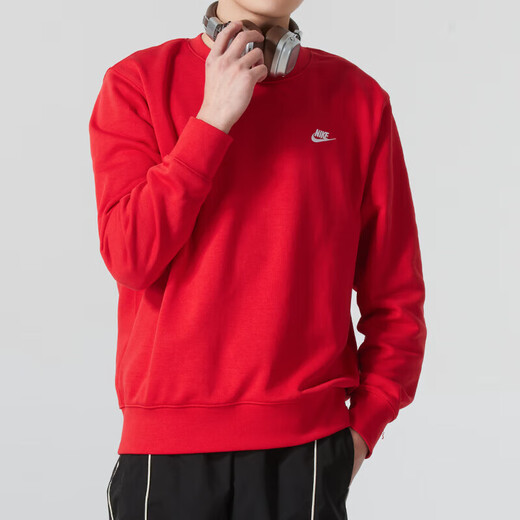 Nike Clothing Oficial para hombres 25 Summer Año Nuevo Terry Terry Terry Room al aire libre Sala de deportes Finización de sudadera cálida FN3889-657 [Estilo de año nuevo] S 165 (peso recomendado 90-110 Jin [Jin equivale a 0.5 kg])