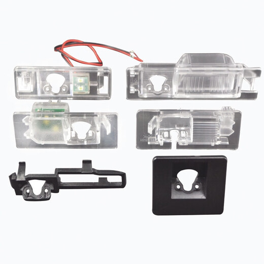 Подставка для камеры заднего вида ABDT Корпус записывающего устройства Специальное зеркало заднего вида с подсветкой номерного знака автомобиля Подъемные проставки кронштейнов на 15 и 30 градусов каждая