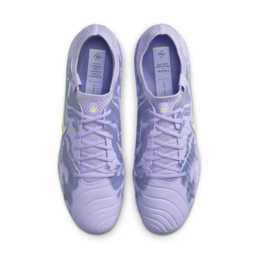 耐克（NIKE）官方TIEMPO LEGEND 10 ELITE FG男女足球鞋HF1592 500玛瑙紫/微黄绿 40.5