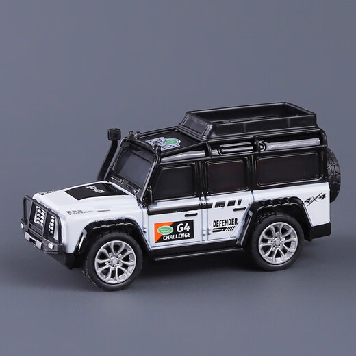 
Mini alloy remote control car children's small toy car Wuling small truck Rongguang truck off-road vehicle model Remote control mini alloy small off-road white