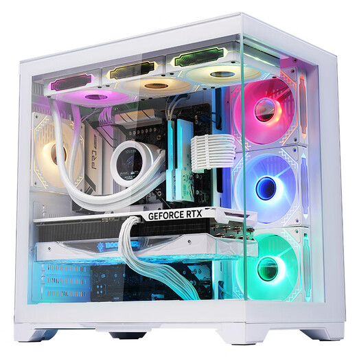 Colorful sea view room E-sports game design office computer host desktop assembly machine Customized upgrade (contact customer service before placing an order) 50 Single shot will not be shipped Customized model Please contact customer service before placing an order