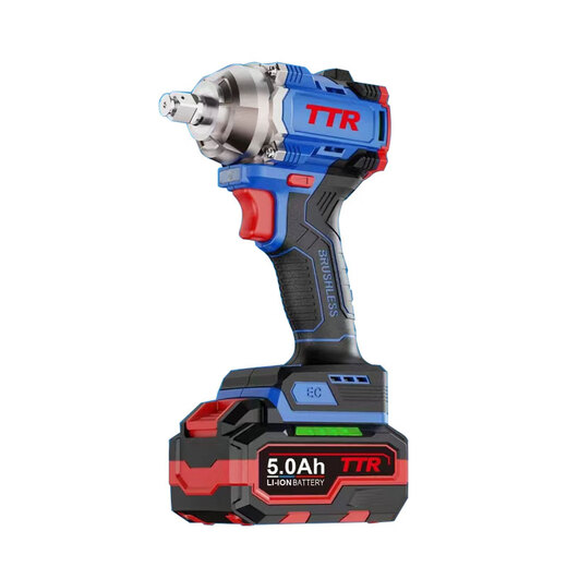 Fengyou TTR Wrench électrique sans balais 679 Céreille électrique Impact sans brosse Céle de vent électrique canon électrique TTR TTR Lithium Batteryless Wrench 679 [Bare Metal]