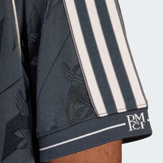 Adidas Herren-Fußball-Shirt Neue Real Madrid Fußballuniform Casual Culture Retro Sports kurzärmeliges Trikot-T-Shirt Ji9481 M