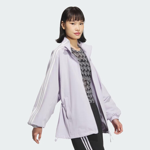 Adidas (adidas) Jacket Women's Clothing 2025 Spring New Dance Jkt Fitness Entrenamiento de ropa deportiva transpirable ropa casual Ji9767 L