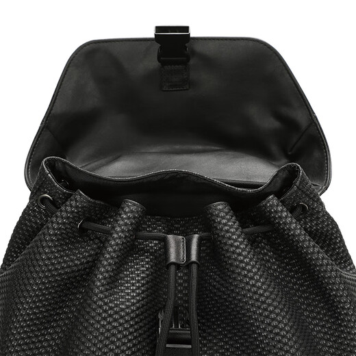 Walker Shop light luxury men's bag backpack men's casual backpack large capacity travel bag business trip computer bag college school bag black