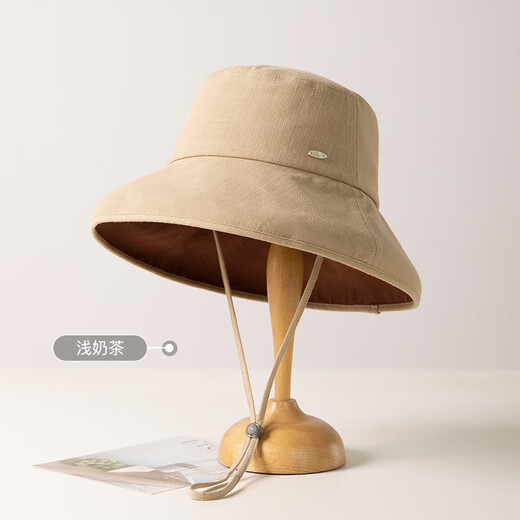 Siggi Hat Women's Spring y Summer Sun Protection Fashion Retro Fisherman's Hat uv Sun Visor Sol de ala de ala grande