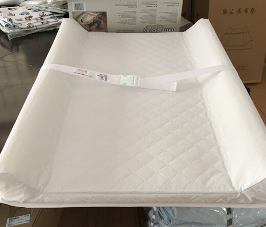 Multifunctional coconut palm waterproof diaper table bath massage touch diaper pad portable crib middle bed white diaper pad without coconut palm 80x45cm