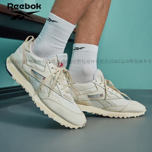 Reebok 2024 Ehepaar LX2200 American Retro Mode vielseitige Lichtsportarten und lässige Laufschuhe Gummi -Außensohle GY9768 (empfohlen, eine kleine Größe zu nehmen) Yuanzu Gray 35