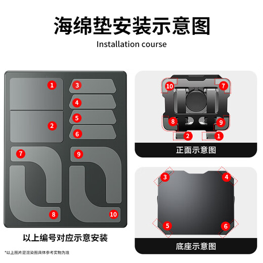 硕图平板支架ipad桌面手机支架360 多功能旋转折叠款懒人支撑架子吃鸡网课绘画金属直播视频手机通用