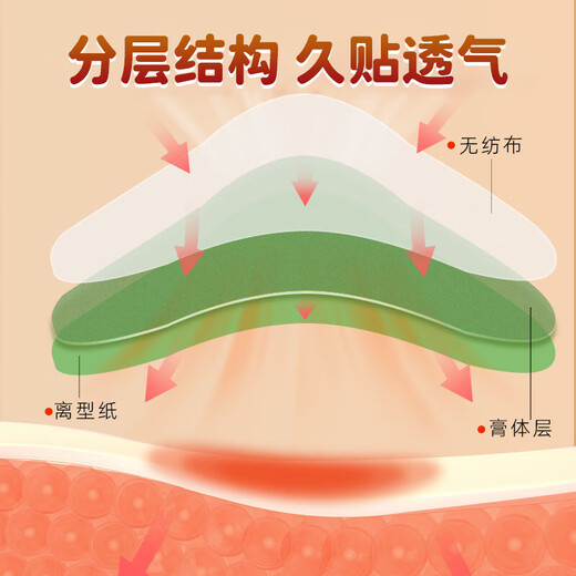 Tongrentang Beifuß-Halswirbelpflaster, Moxibustionspflaster, Beifußblattpflaster, Schulter- und Nackenpflaster, Moxibustionsgelenkpflaster, Beifußpflaster, 12 Pflaster/Box