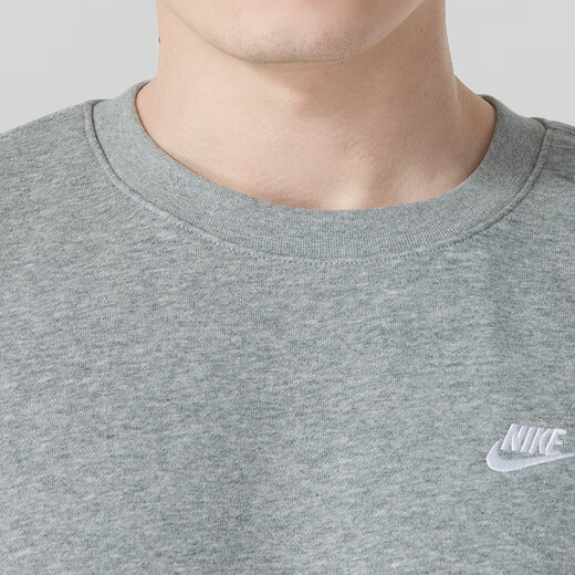 Nike (NIKE) sweatshirt men's clothing 2025 spring new sportswear fitness training running exercise casual clothes fashion pullover FN3889-063 M