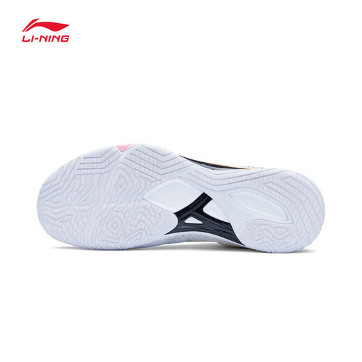 Li Ning Badminton Shoes New Falcon V Quick Start Badminton Shoes Professional Competition Training Sports Shoes Shock Absorbing and Breathable Standard White Ultra Light Breathable 42 (265mm)