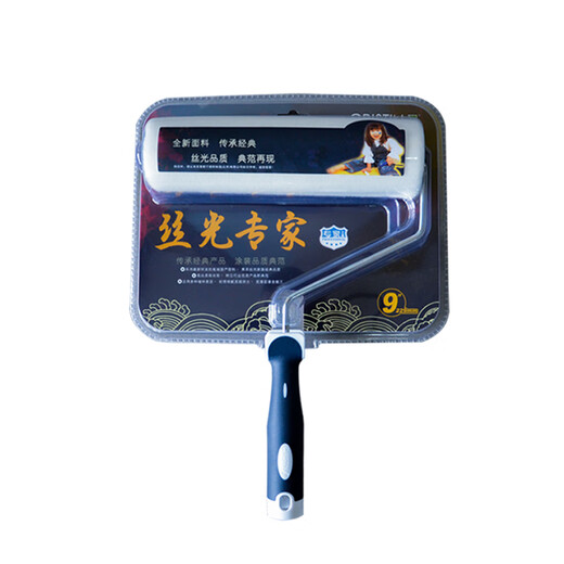 Ji Litian Merceration Expert Roller Papather Patrón de piel de textura artística Pincel de pintura pintura Pincel genuino Patrón de piel de cordero Roller de textura artística D2687 9 pulgadas