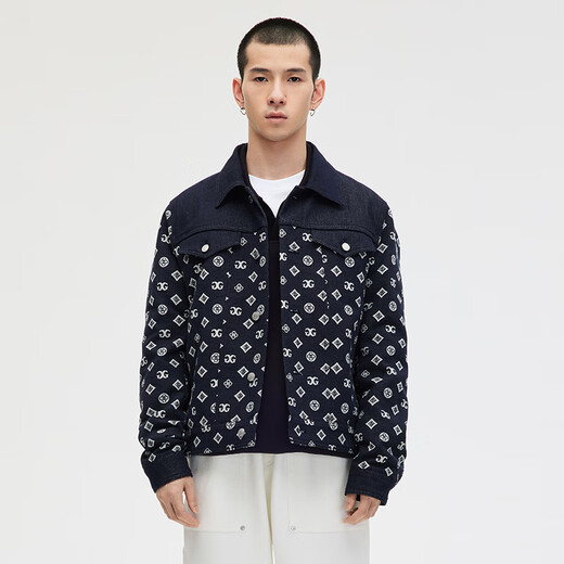 GXG Men's Collection of Various Jackets Black Baseball Collar Jacket GEX12113003 XL