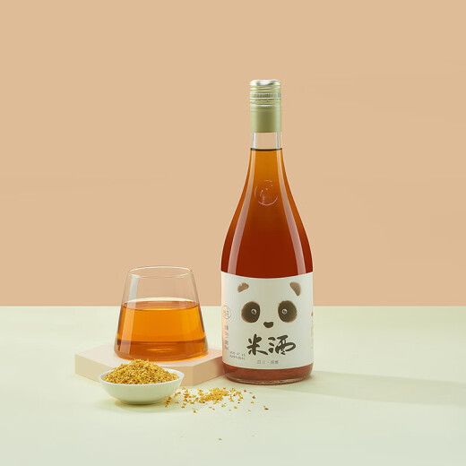 成都理工成都川红锦桂花玫瑰米酒果酒糯米酒微醺低度微醺6度女士酒0脂果味 719ml桂花清米酒