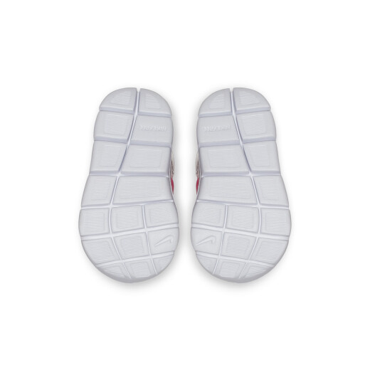 耐克（NIKE）官方毛毛虫男女童DYNAMO FREE婴童易穿脱运动鞋CI1188 686中柔粉/透明粉/白金色/金属银 25