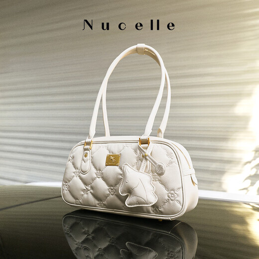 
New NUCELLE Shen Yue's Pegasus Bowling Bag 2025 New Boston Bag Bag One Shoulder Armpit Bag Birthday Gift
